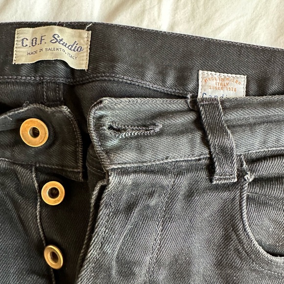 Well worn COF Studio black jeans slim 32 - Picture 4 of 6